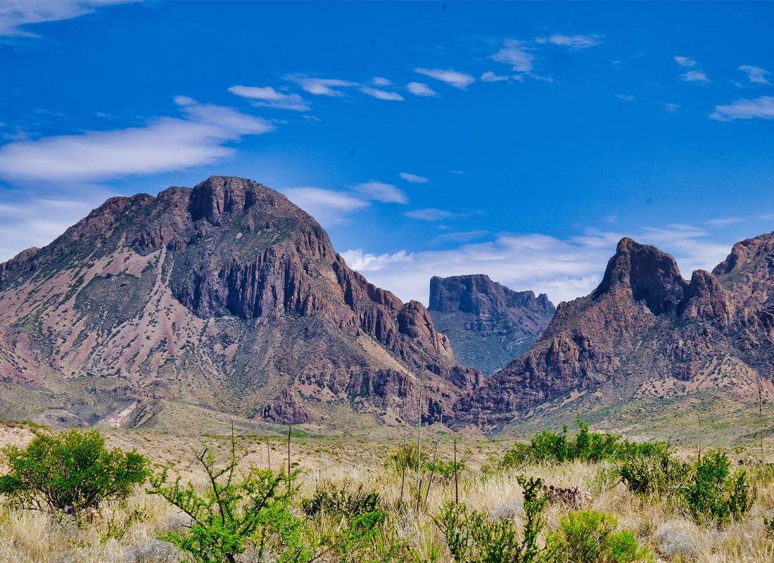 Alpine, TX - At Big Bend National Park Showing the Backside of the Window